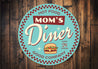 Mom's Diner Open Sign
