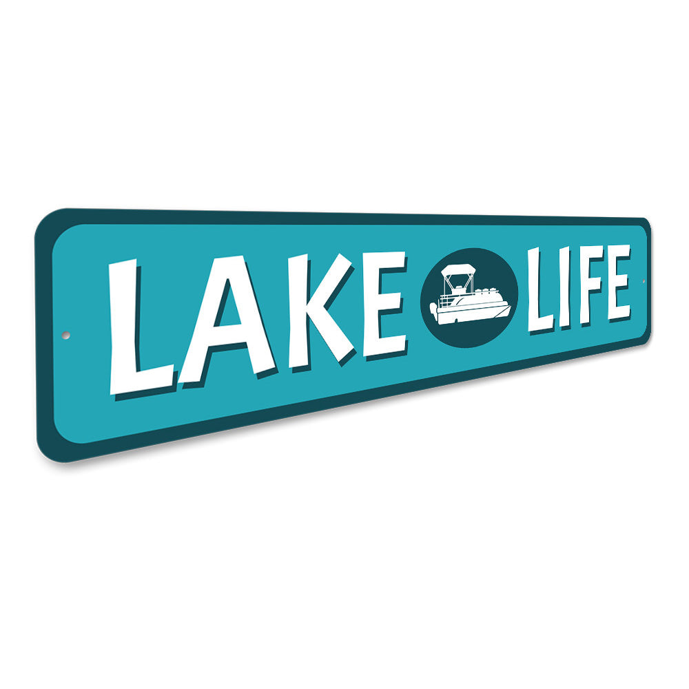 Lake Life Sign, Lakehouse Decorative Sign