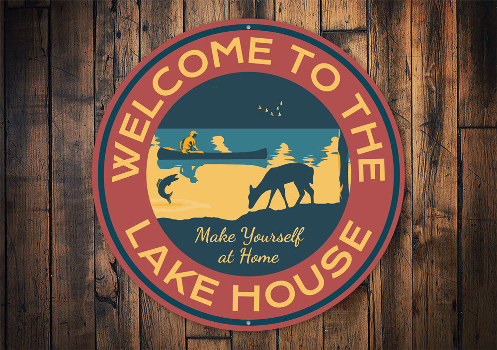 Welcome to the Lakehouse Sign