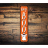 Hey Boo Ghost Halloween Sign