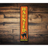 Haunted House Black Cat Sign