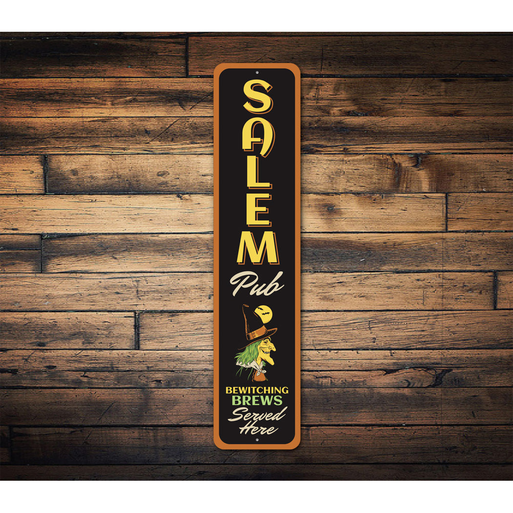 Salem Witches Pub Sign