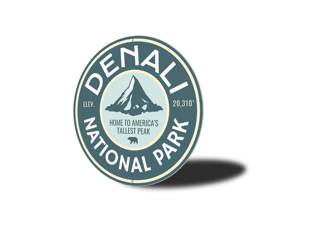 Denali National Park Sign
