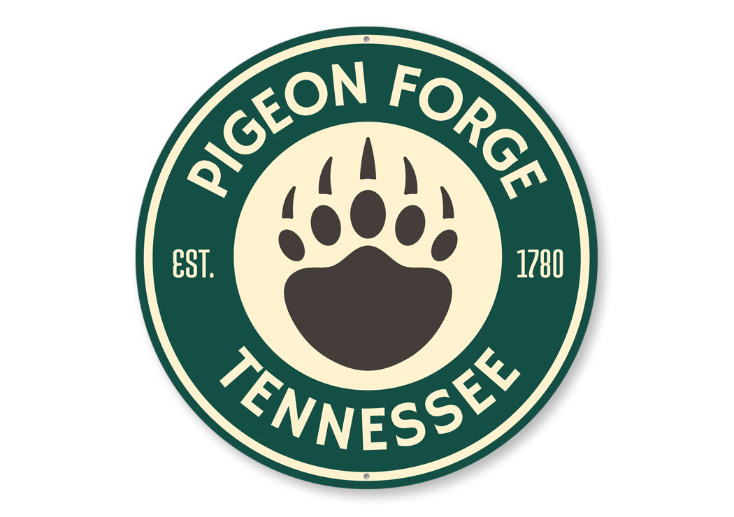 Pigeon Forge Camping Sign