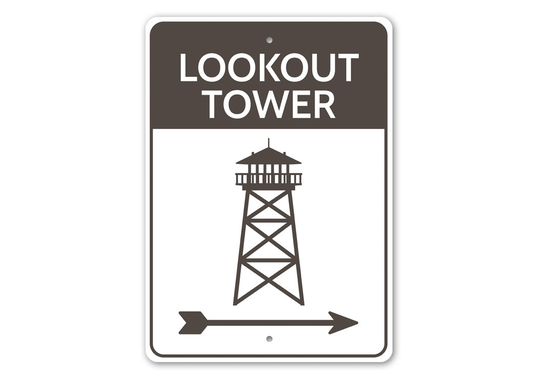 Lookout Tower Sign