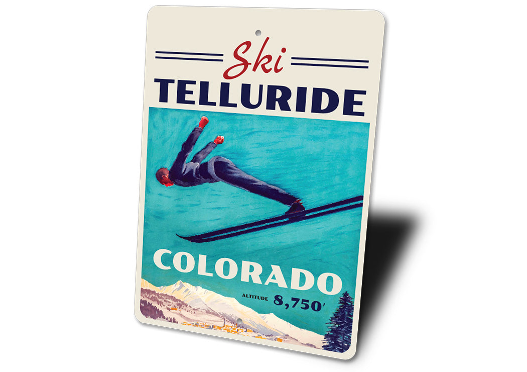 Ski Telluride Sign