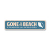 Gone To The Beach Sign