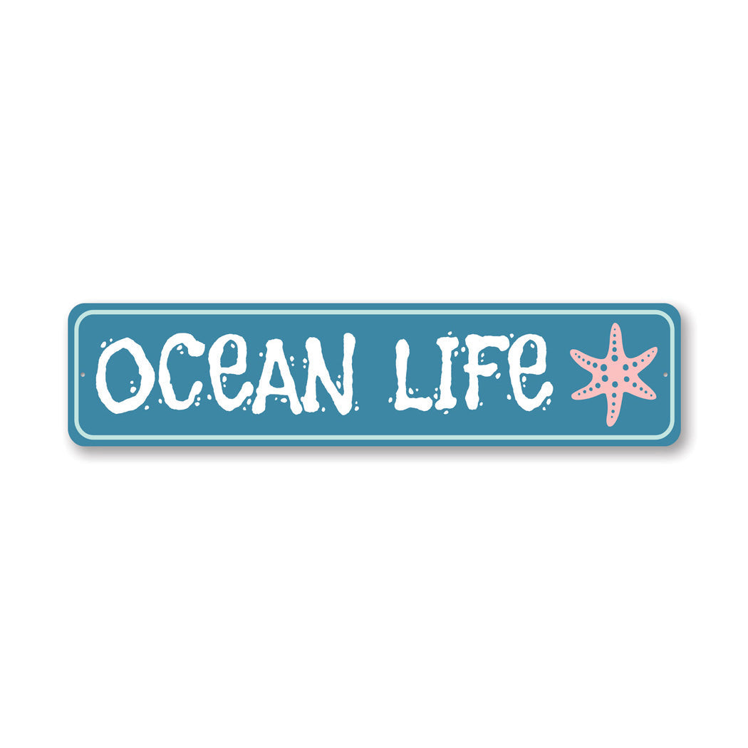 Ocean Life Sign