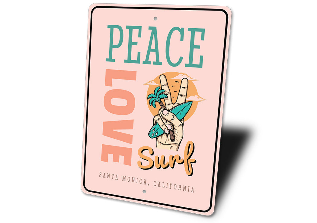 Peace, Love, Surf Sign