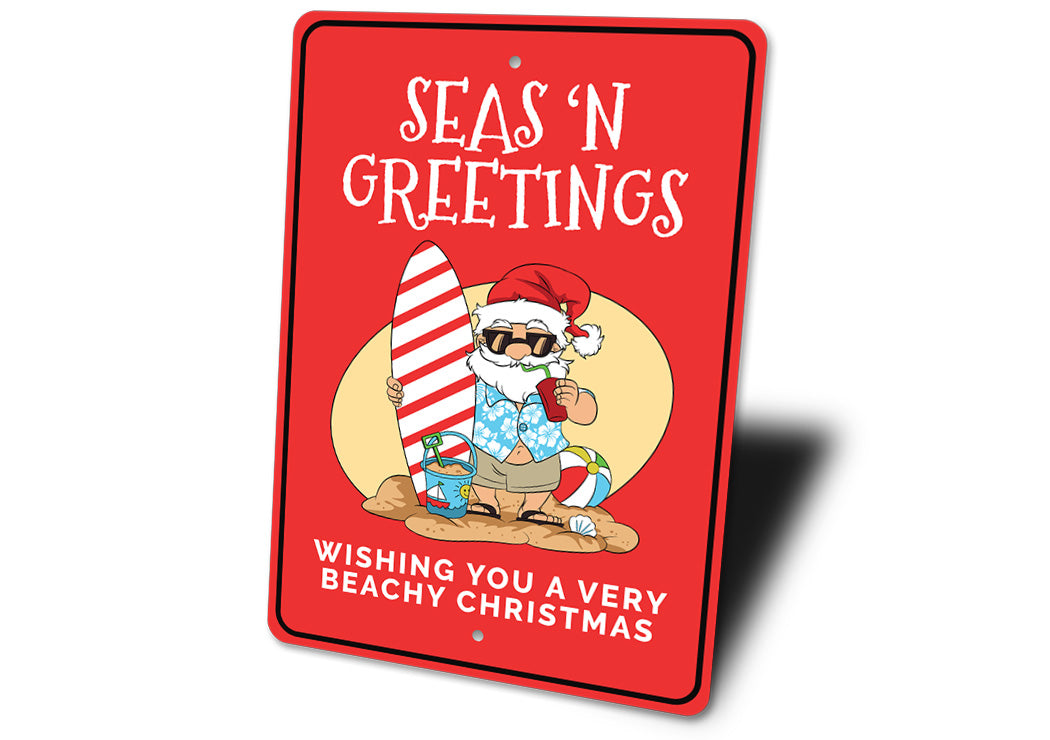Seas Ns Greetings Sign