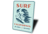 Surf California Sign
