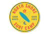 North Shore Surf Camp Sign