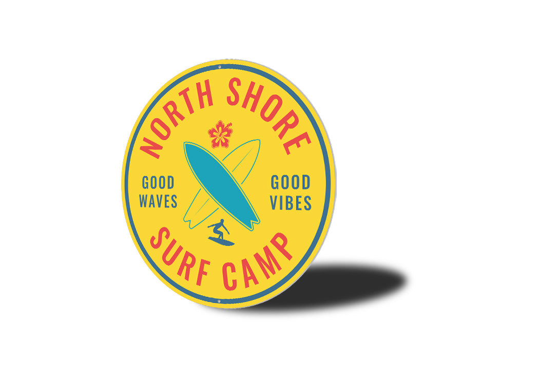 North Shore Surf Camp Sign