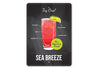 Sea Breeze Signature Drink Metal Sign