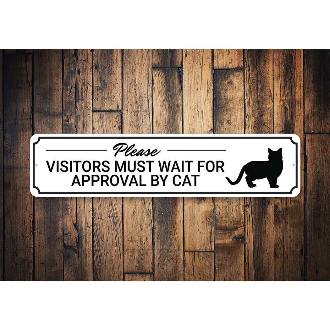 Please Wait For Approval By Cat Sign