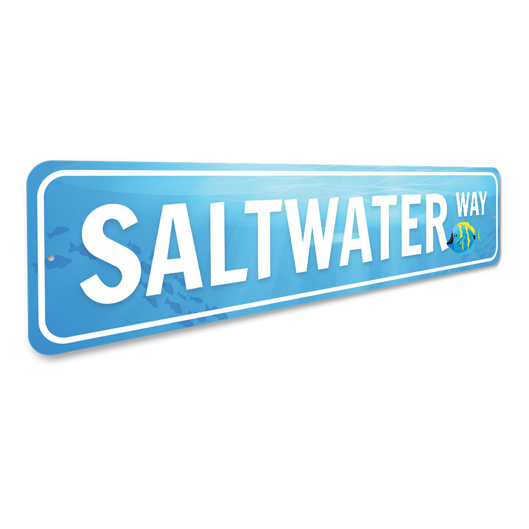 Saltwater Way Sign