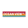 Ocean View Place Sign