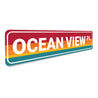 Ocean View Place Sign