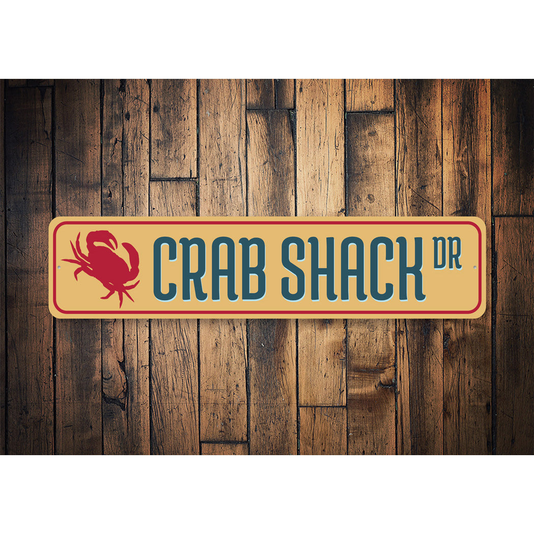 Crab Shack Drive Sign