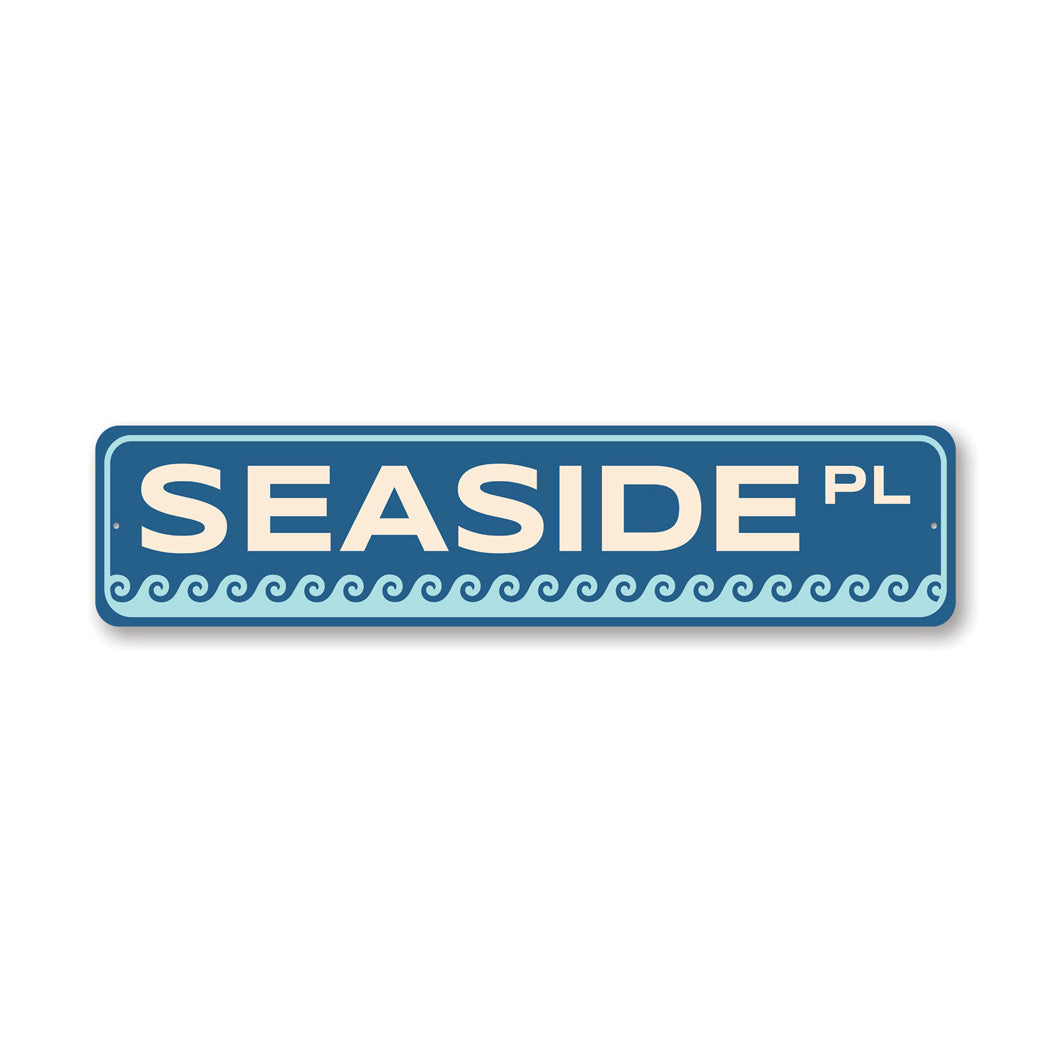 Seaside Place Sign