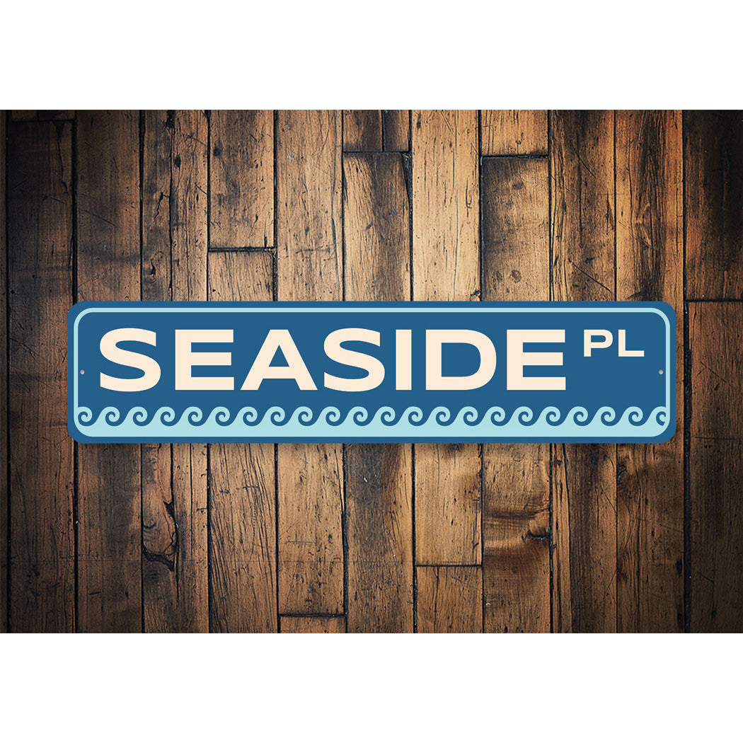 Seaside Place Sign