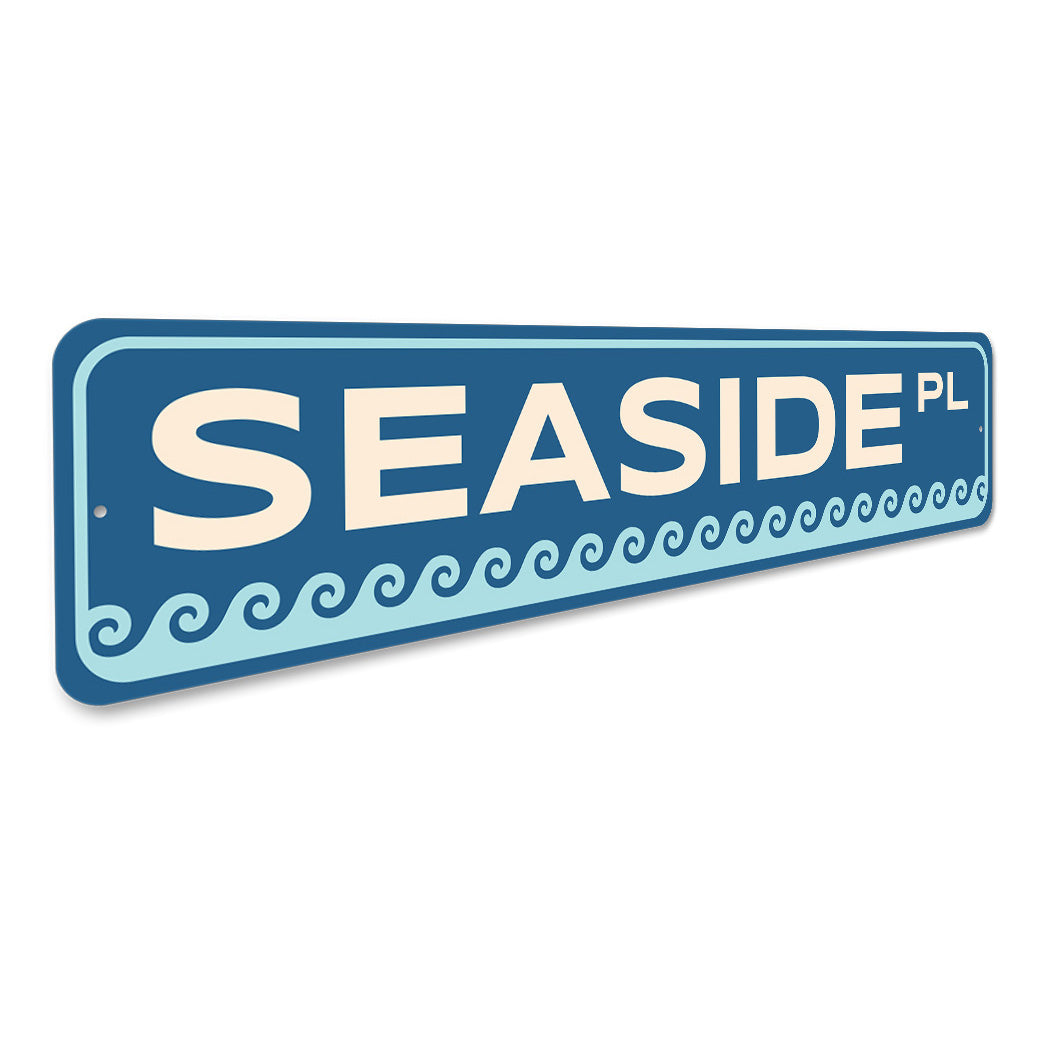 Seaside Place Sign