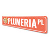 Plumeria Place Sign