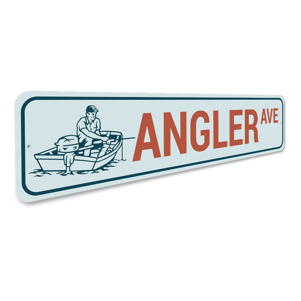 Angler Avenue Sign