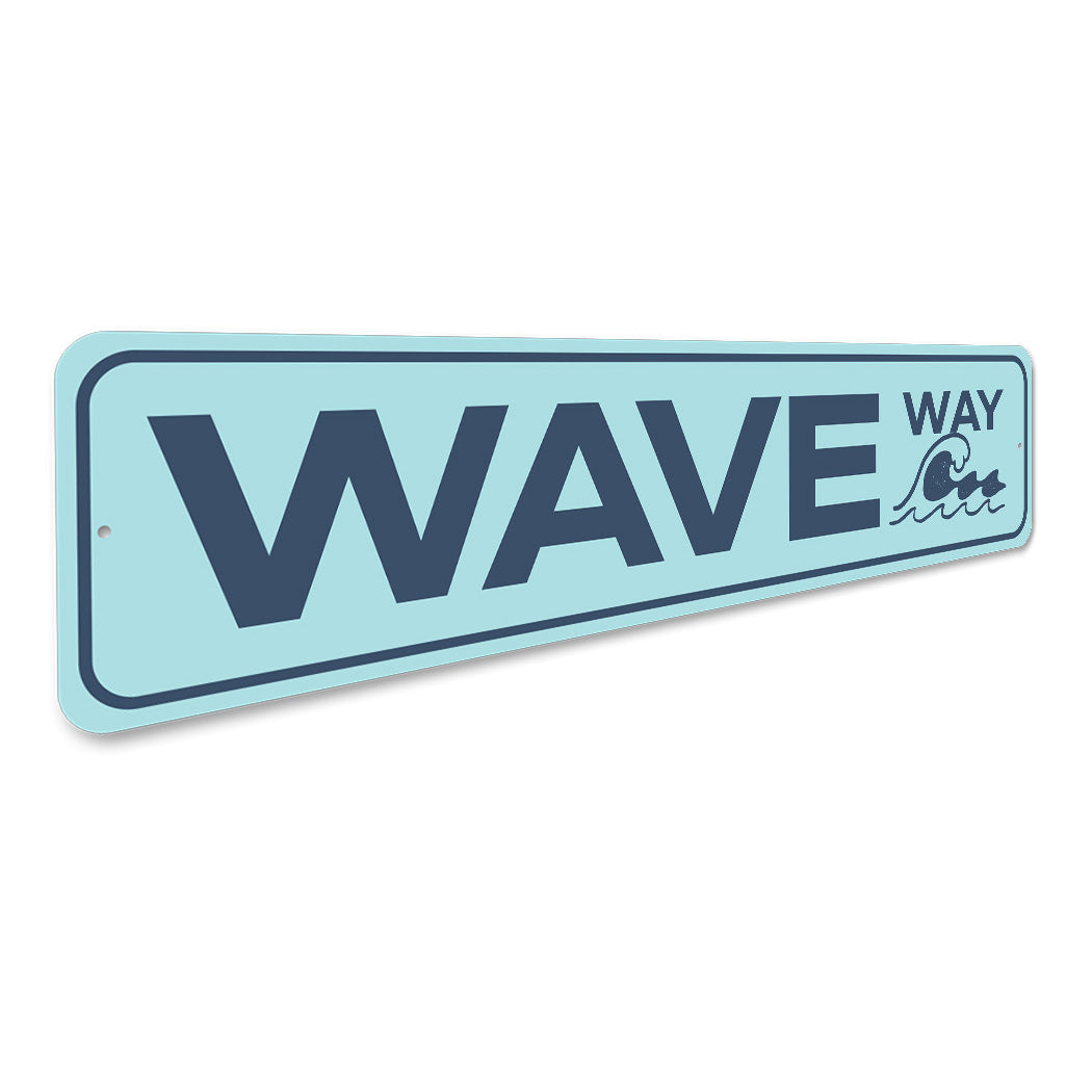 Wave Way Sign – Lizton Sign Shop