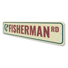 Fisherman Road Sign
