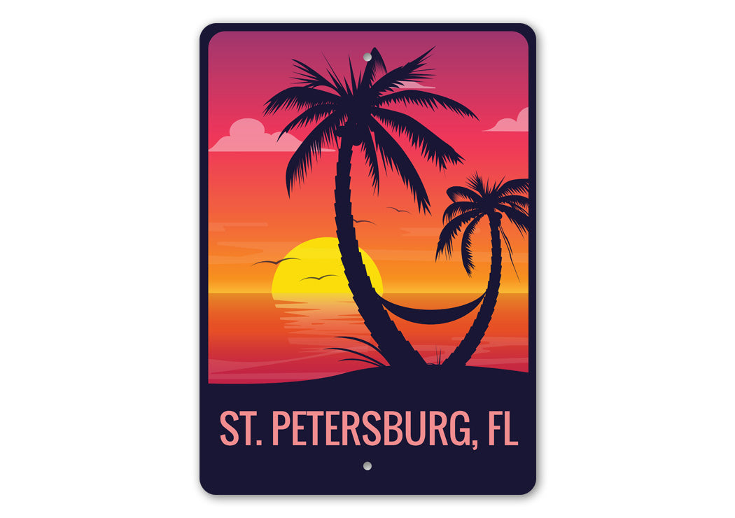 St Petersburg Florida Sign