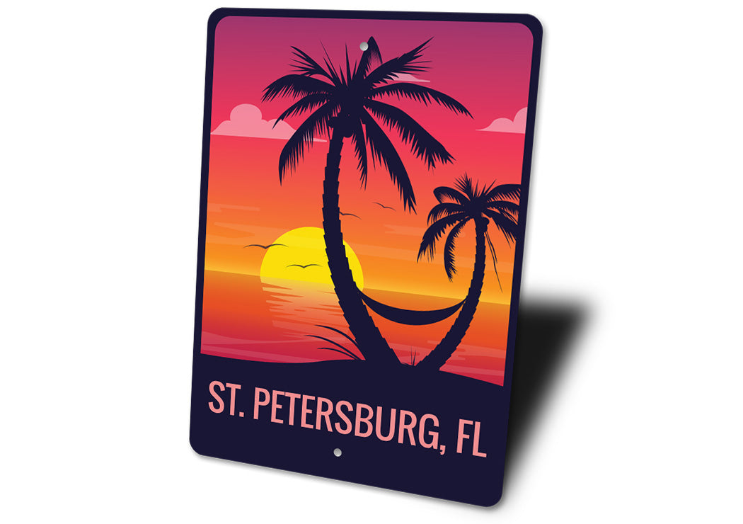 St Petersburg Florida Sign