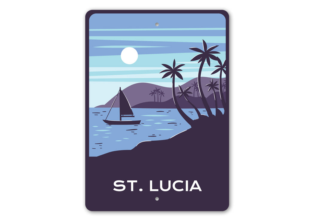 St Lucia Sign