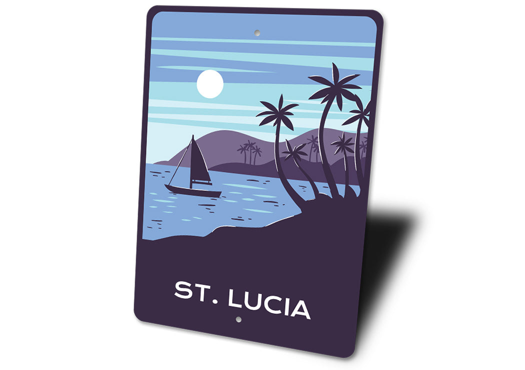 St Lucia Sign