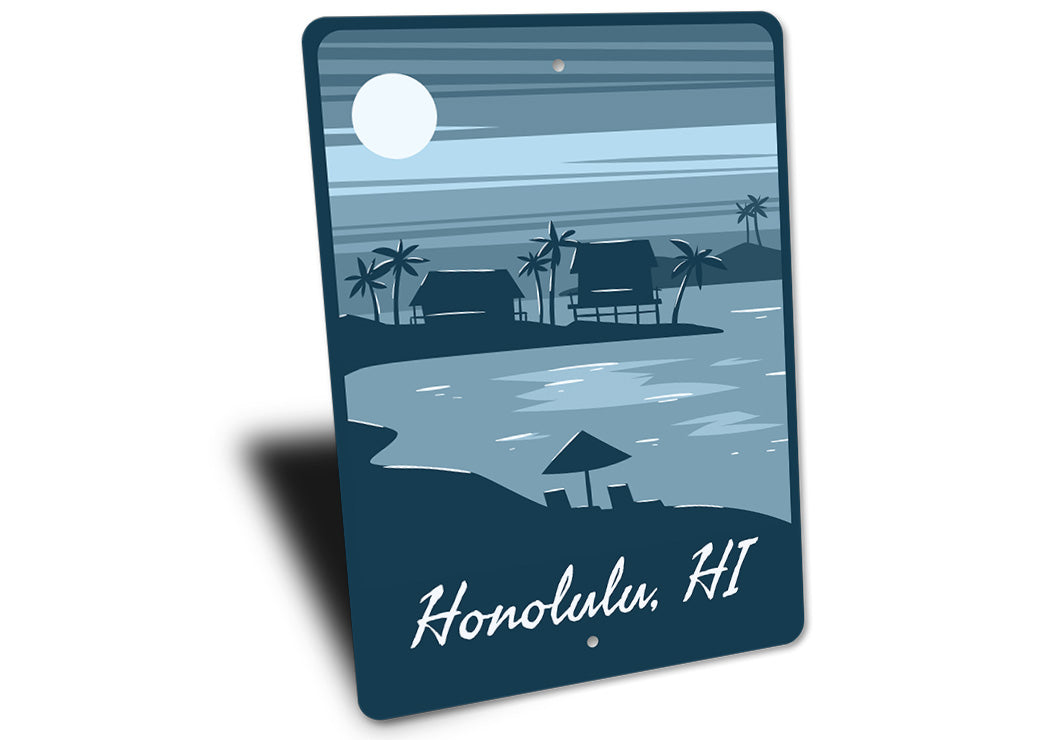 Honolulu Hawaii Sign
