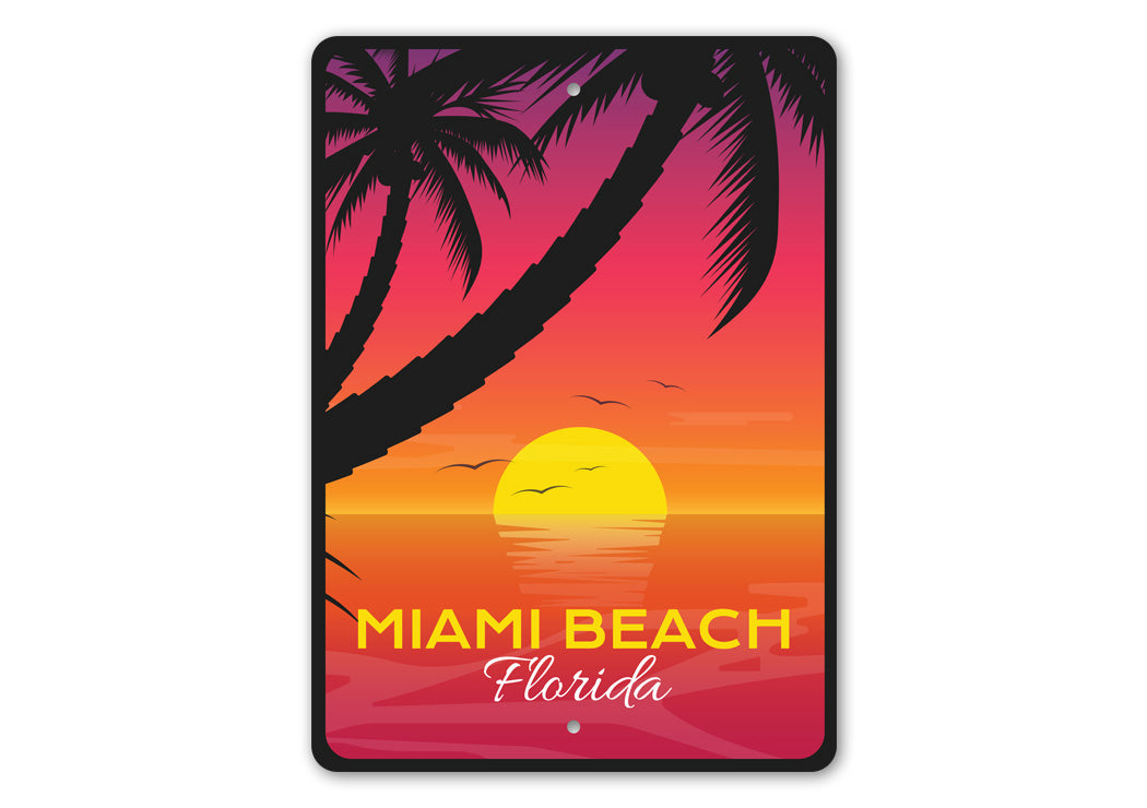 Miami Beach Florida Sign