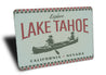 Explore Lake Tahoe California Nevada Sign