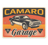 Chevy Camaro Garage Oil And Service 24 7 Sign