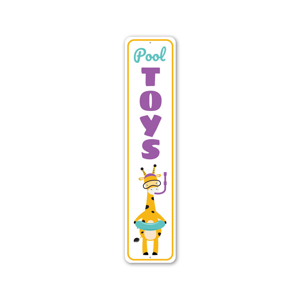 Pool Toys Swimming Pool Sign