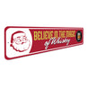 Believe In The Magic Of Whiskey Bar Decor Metal Sign
