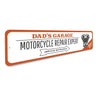 Motorcycle Repair Expert Garage Decor Metal Sign
