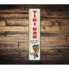 Tiki Bar Drink Up And Let Loose Tiki Sign