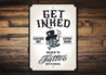 Get Inked Tattoo Studio Sign