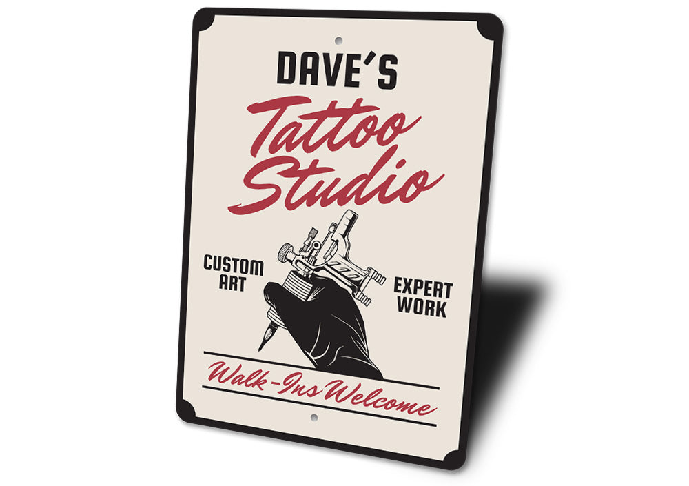 Custom Tattoo Studio Sign