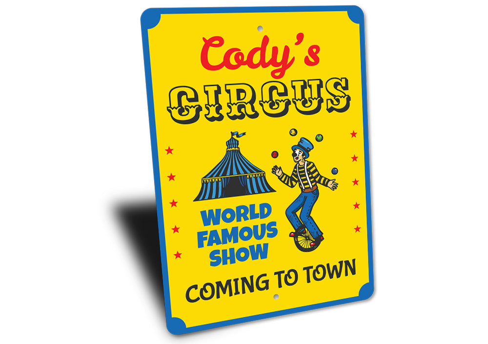 World Famous Circus Sign