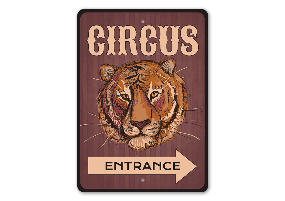 Circus Entrance Sign