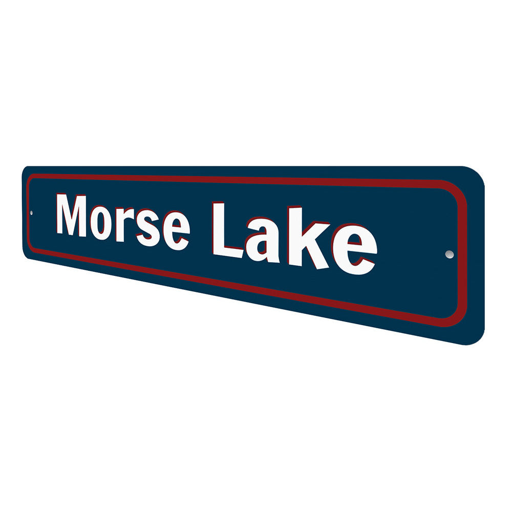 Lake Name Entrance Sign Aluminum Sign