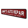 Custom Auto Repair Service Sign