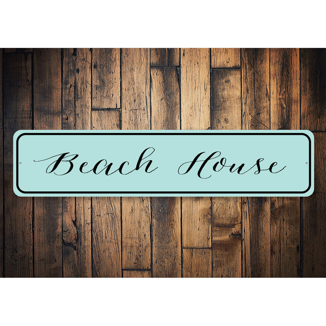 Beach House Home Sign