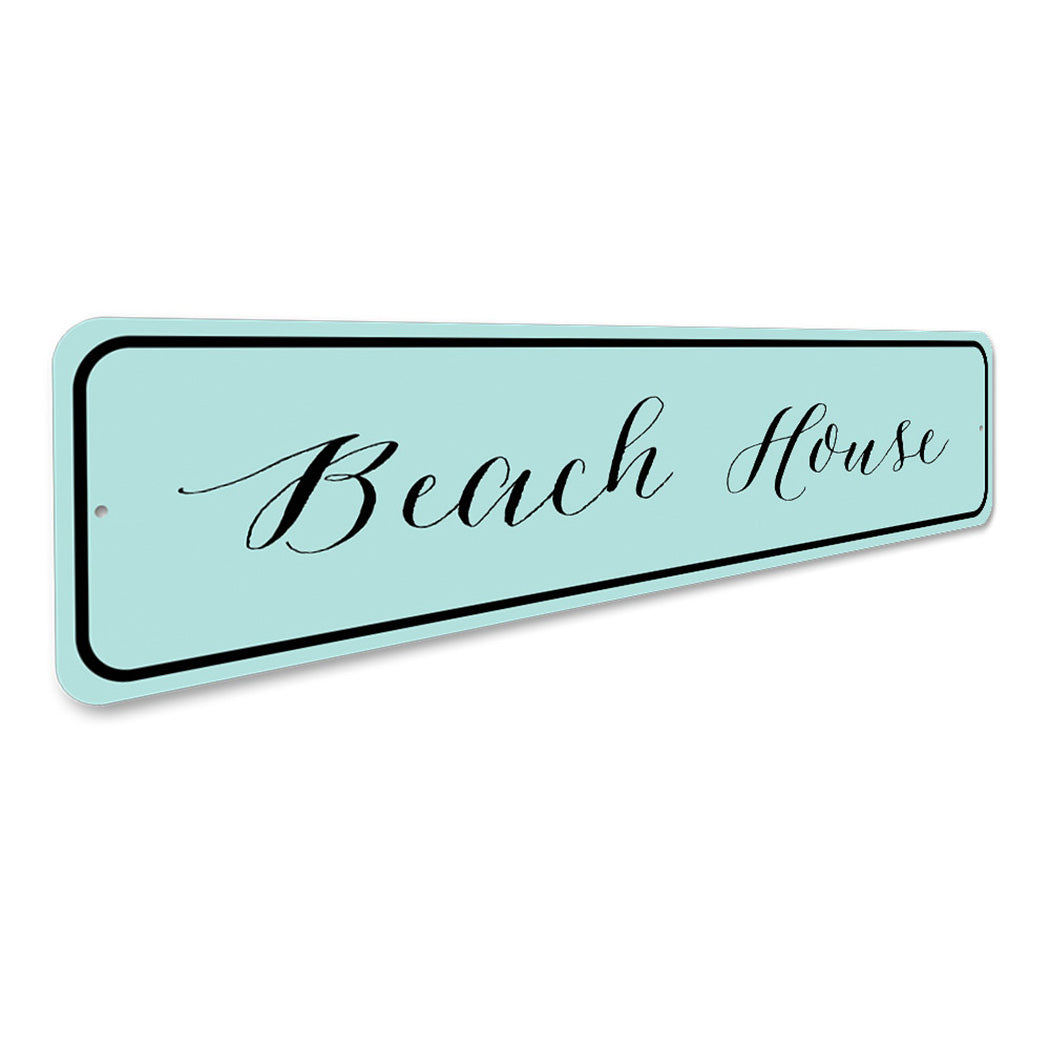 Beach House Home Sign
